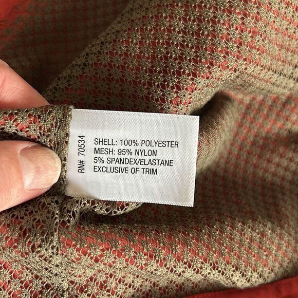 Orvis Men’s Rust Full Zip Chest Pockets Vest Size XL - Picture 5 of 5